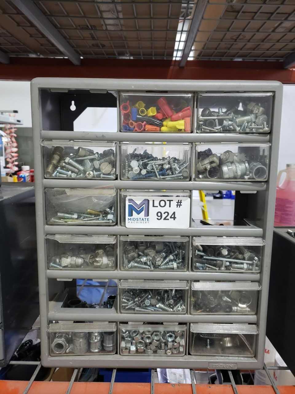 Box with Screws and Bolts - ELECTRIC POWER TOOLS