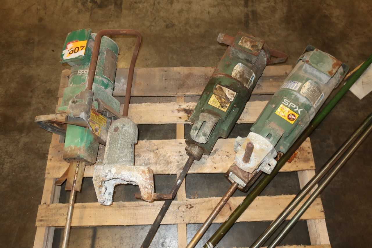1 PALLET OF ASSORTED SPX LIGHTIN MIXERS - MISCELLANEOUS