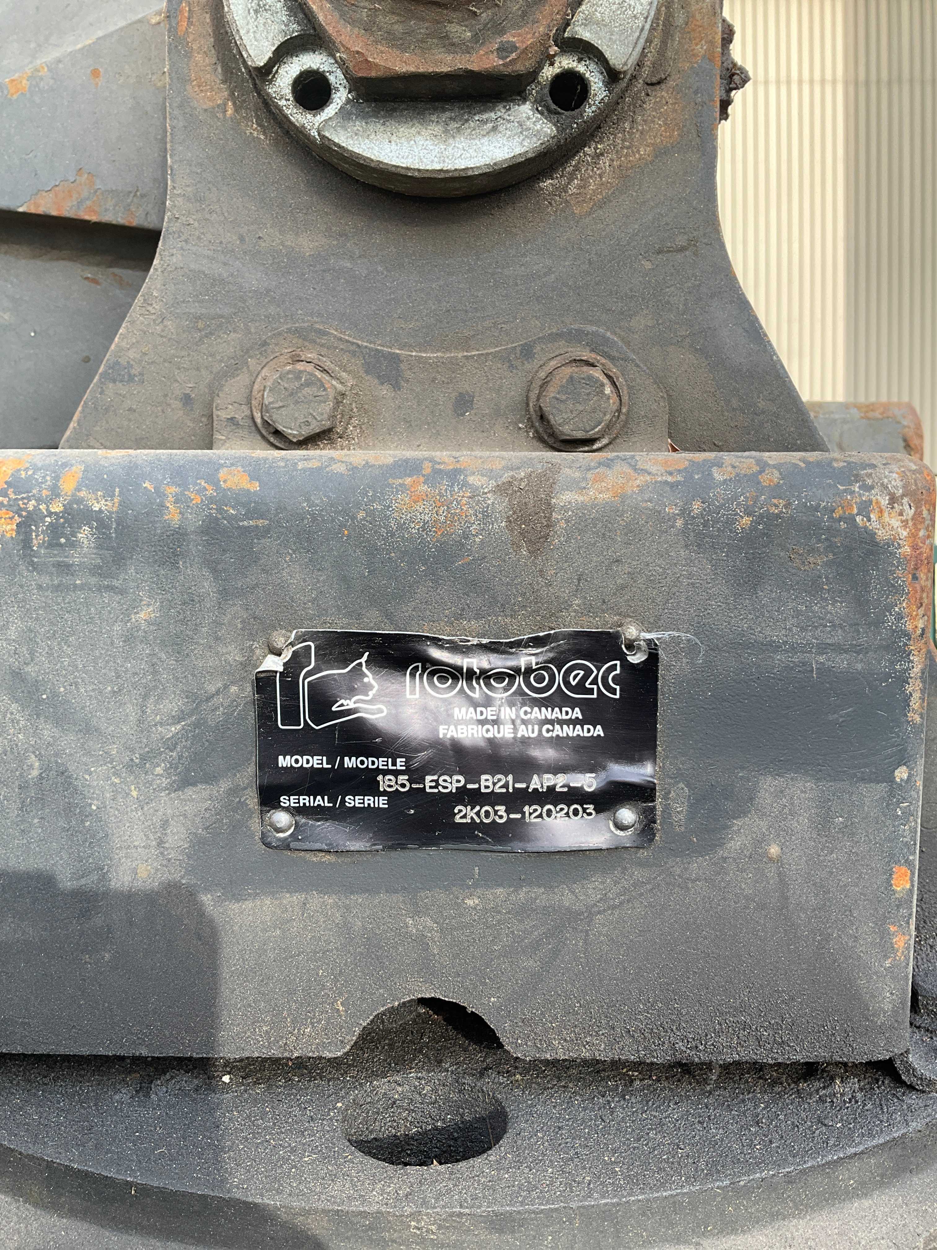 ROTOBEC GRAPPLE - CONSTRUCTION EQUIPMENT ATTACHMENTS