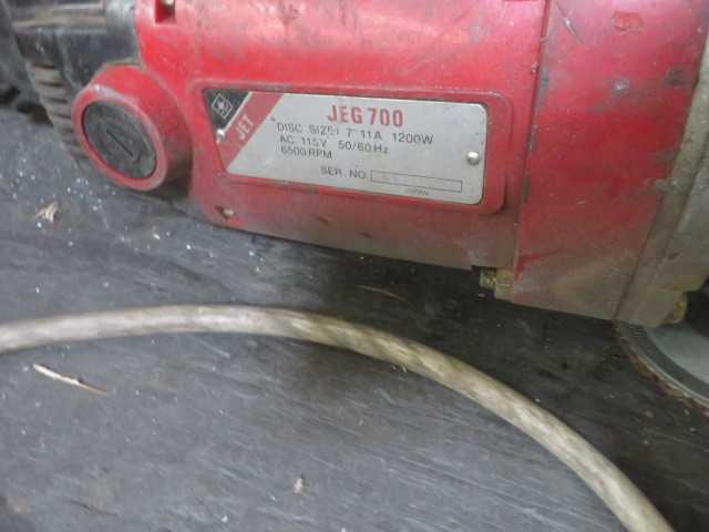 Jet Jeg 700 Disc Grinder/Sander - MISCELLANEOUS