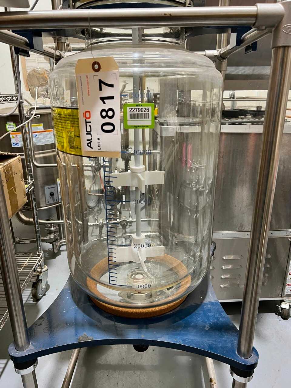 ACROSS INTERNATIONAL R50 JACKETED GLASS REACTOR - AUTOMATION & CONTROLS