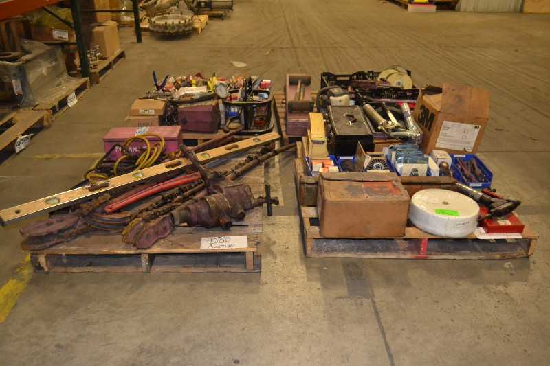 4 PALLETS OF ASSORTED TOOLS - MISCELLANEOUS