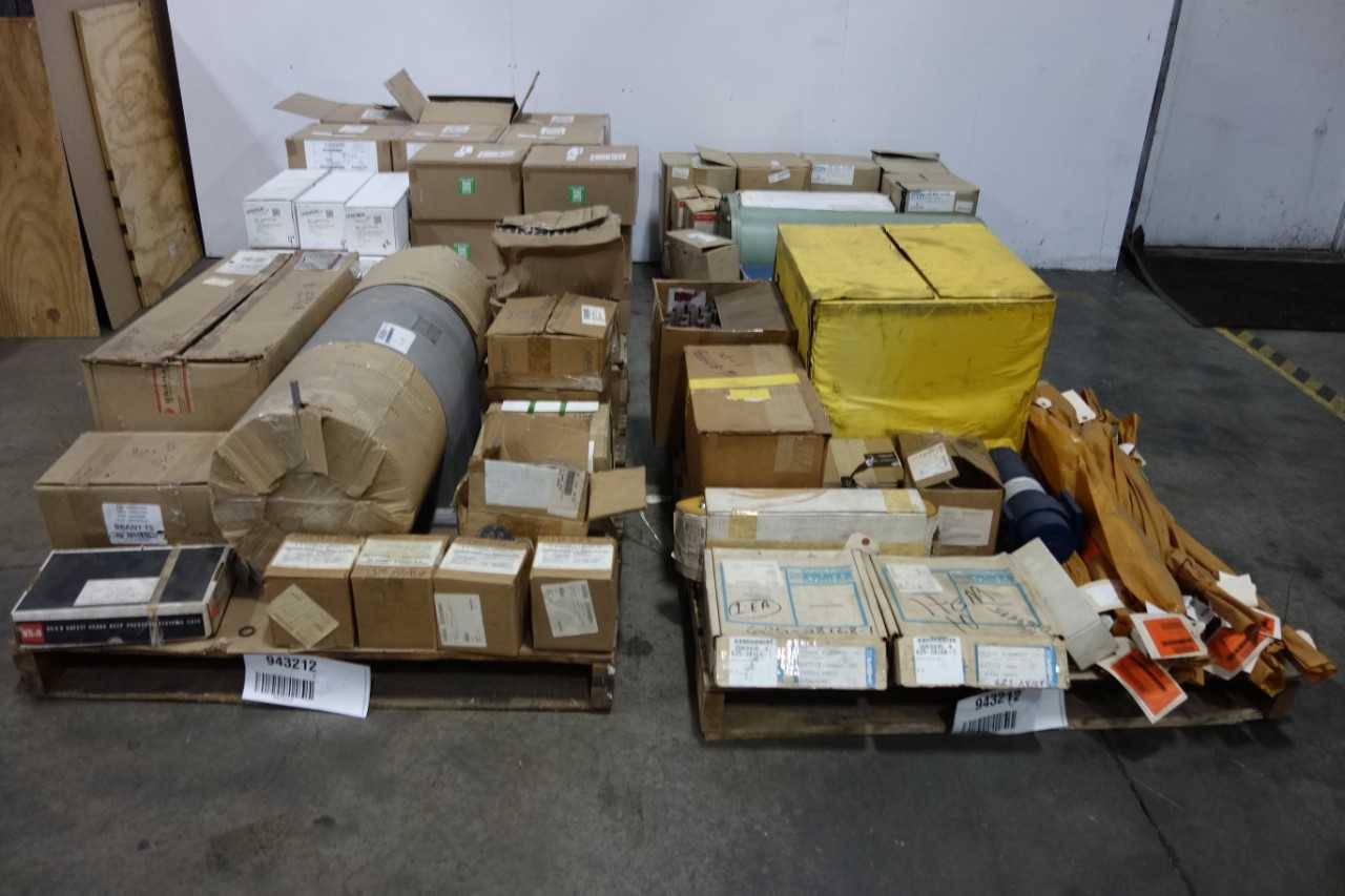 4 PALLETS OF ASSORTED MRO - INDUSTRIAL PARTS