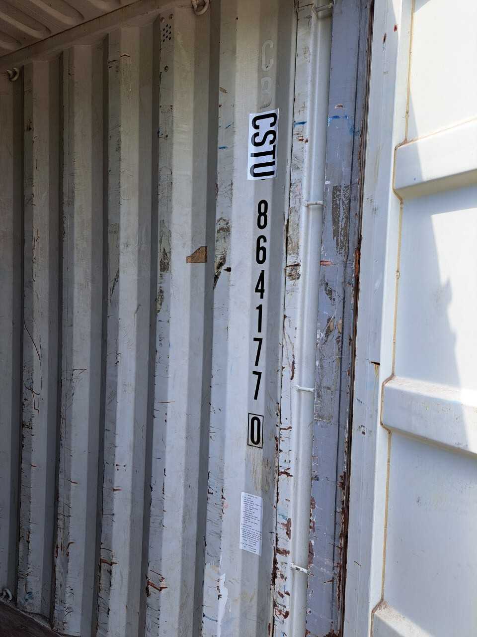 40 ft Container - Empty - INDUSTRIAL PARTS
