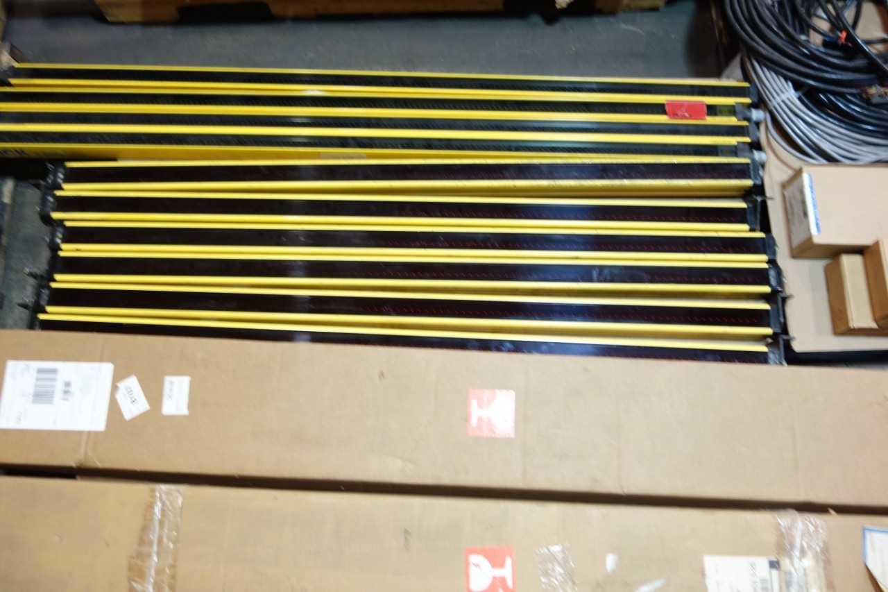 5 PALLETS OF ASSORTED ELECTRICAL, AUTOMATION, CABLE-WIRE CONTROLS,LIGHT CURTAIN, CIRCUIT BOARDS - ELECTRICAL COMPONENTS