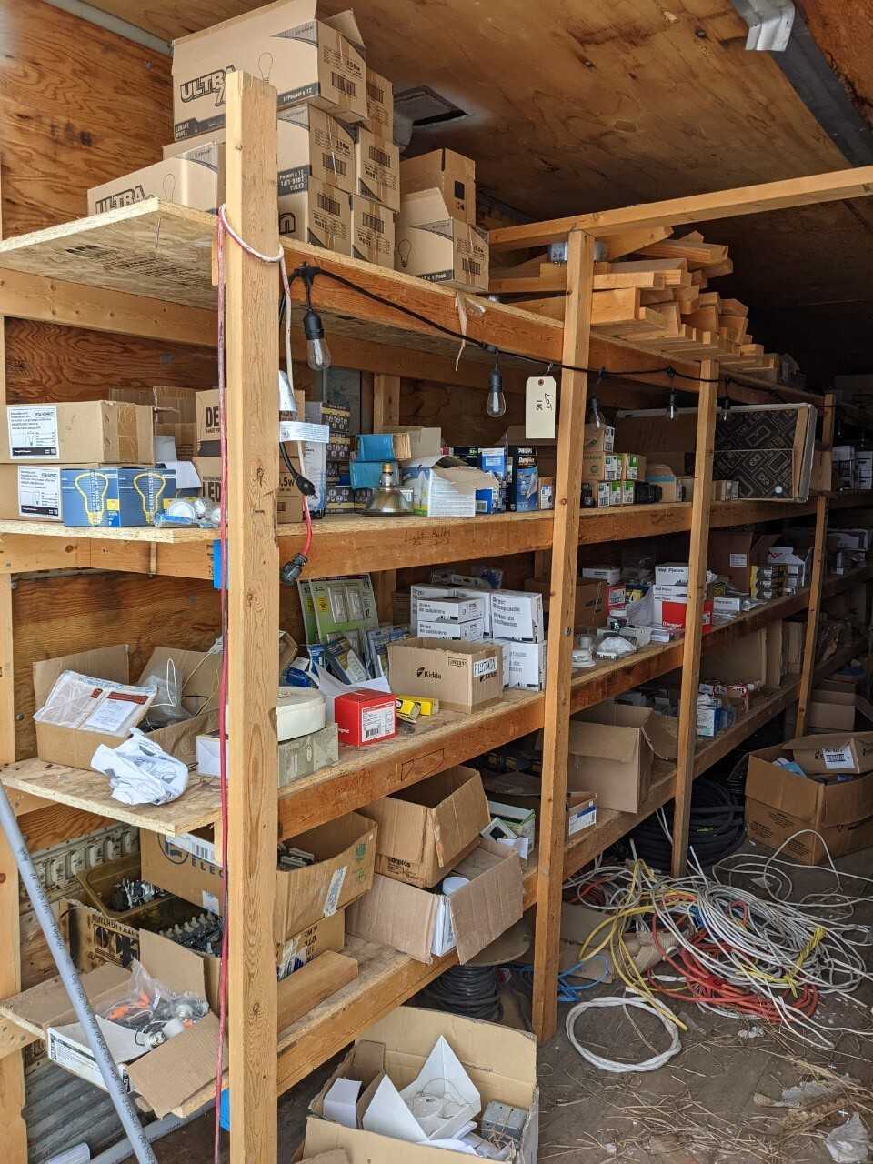 Contents of Trailer 22 - Bulk New Electrical Supplies Trailer - MISCELLANEOUS