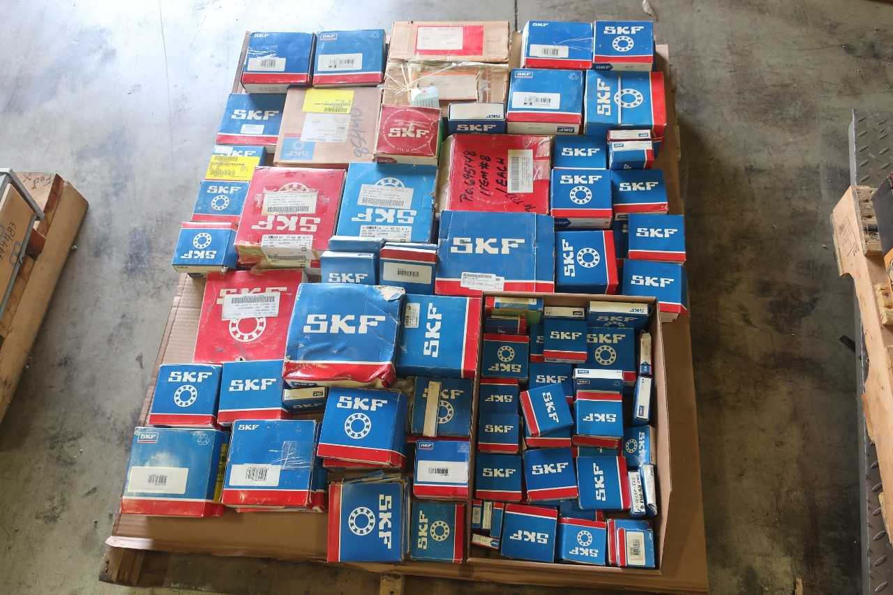 1 PALLET OF ASSORTED SKF BEARINGS - BEARINGS