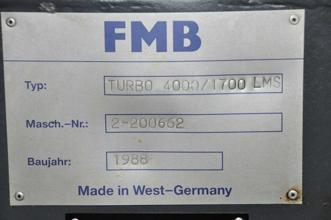 FMB Turbo Hydraulic Bar Feed Loader - MACHINING ACCESSORIES & TOOLING
