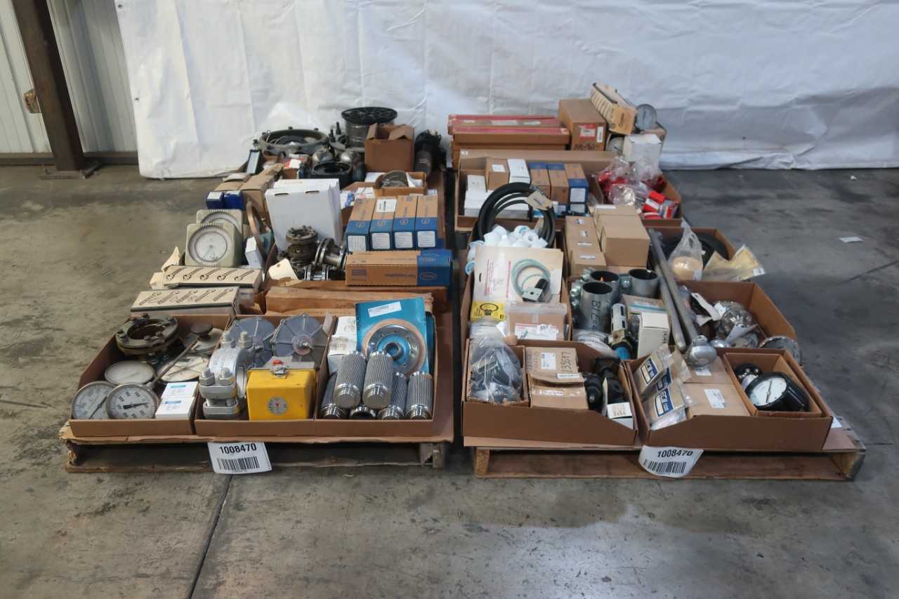 4 PALLETS OF ASSORTED MRO - INDUSTRIAL PARTS