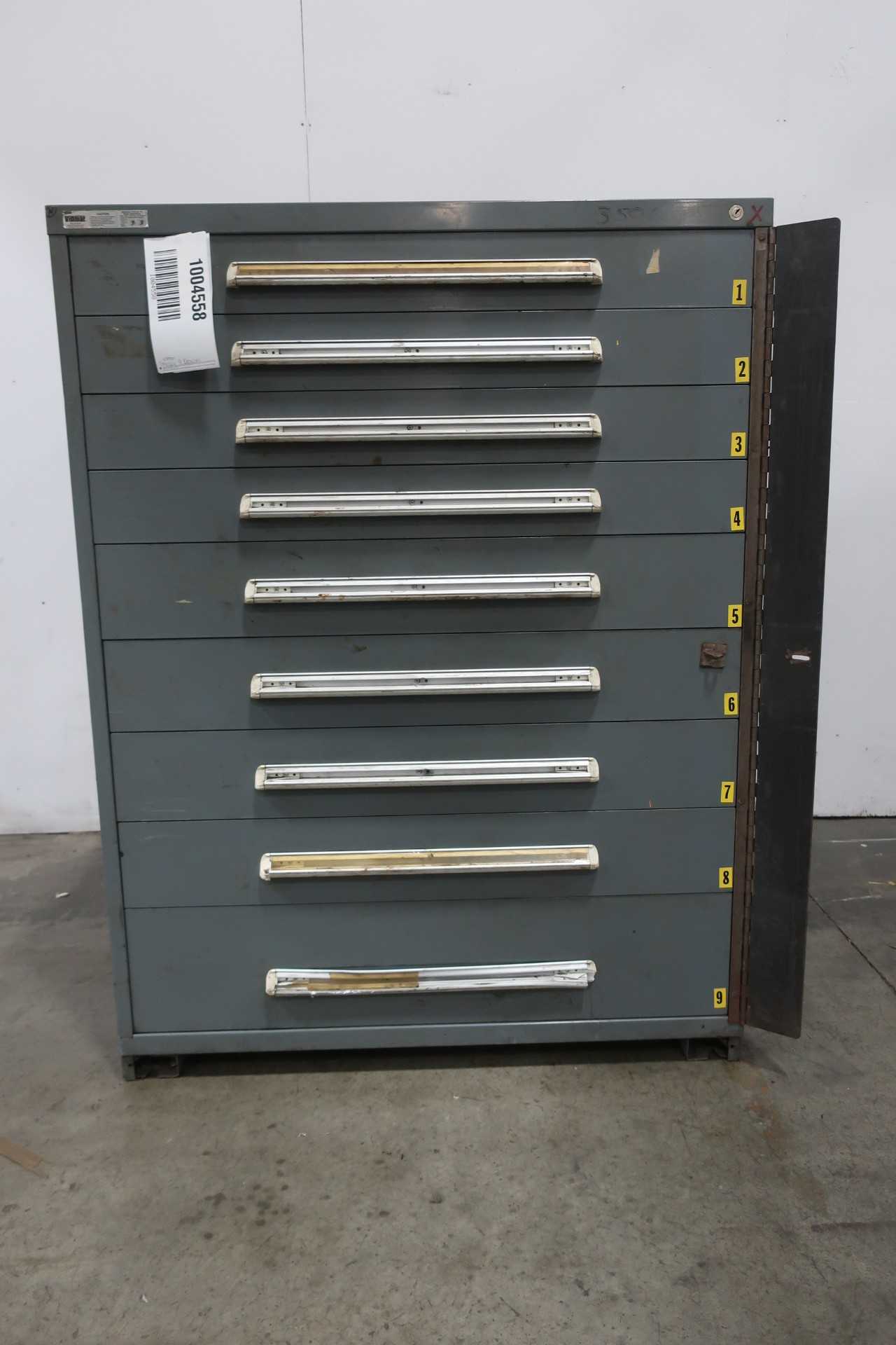 STANLEY VIDMAR 9 DRAWER TOOL CABINET - TOOL STORAGE