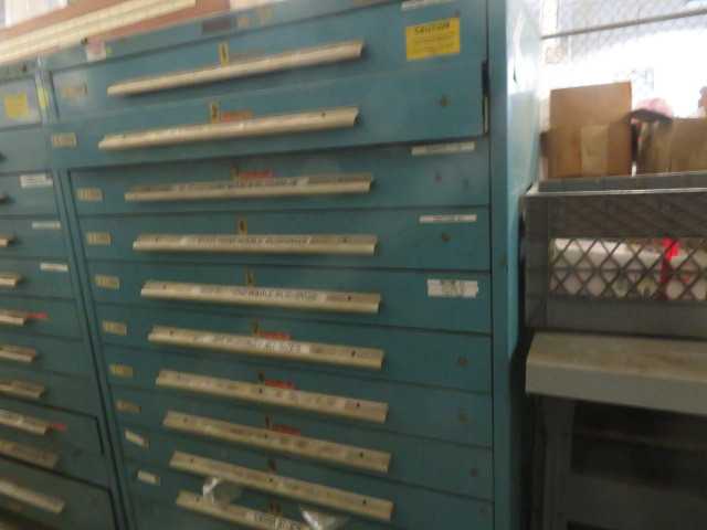 11 Drawer Cabinet and Contents - MISCELLANEOUS
