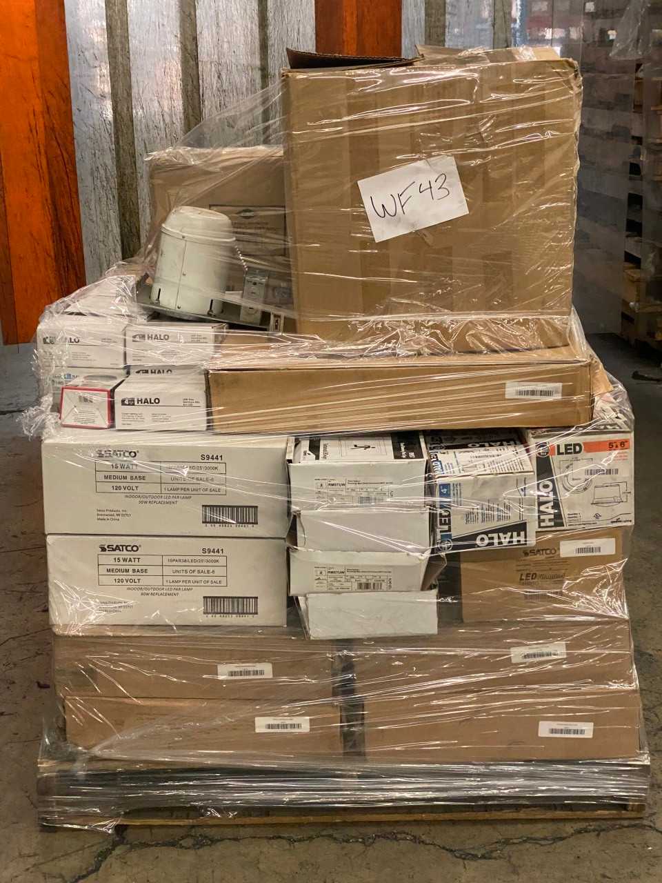 20 Pallets of Excess Electrical Inventory. See attached product manifest for more details. - ELECTRICAL COMPONENTS