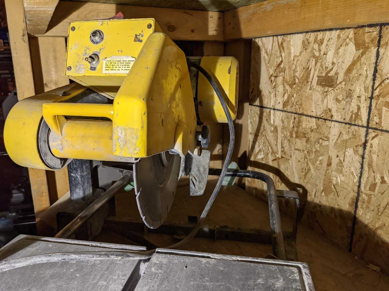 AF 10" Tile Saw - ELECTRIC POWER TOOLS