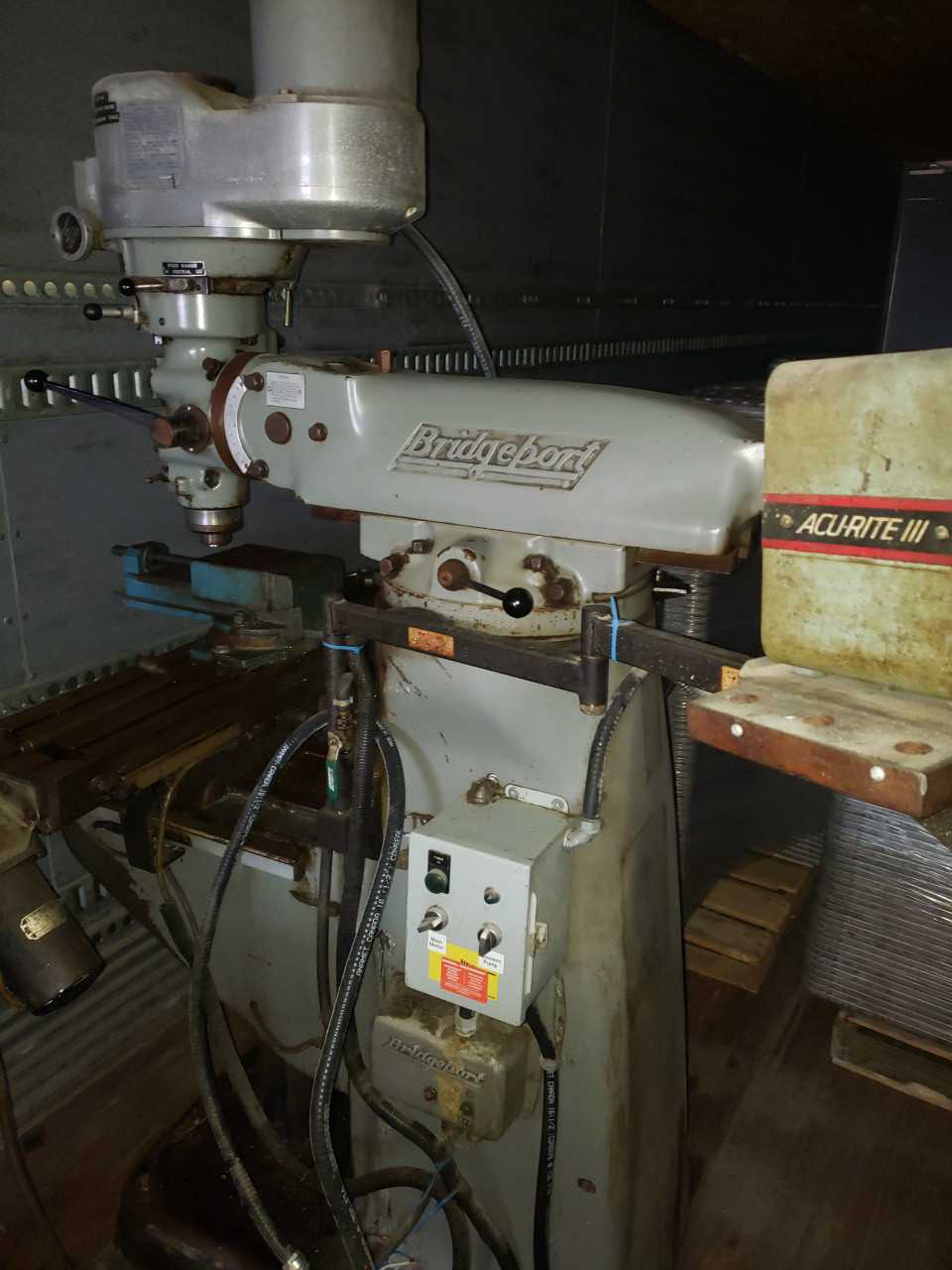 Bridgeport top bench drill press - Model No 153533 - MISCELLANEOUS