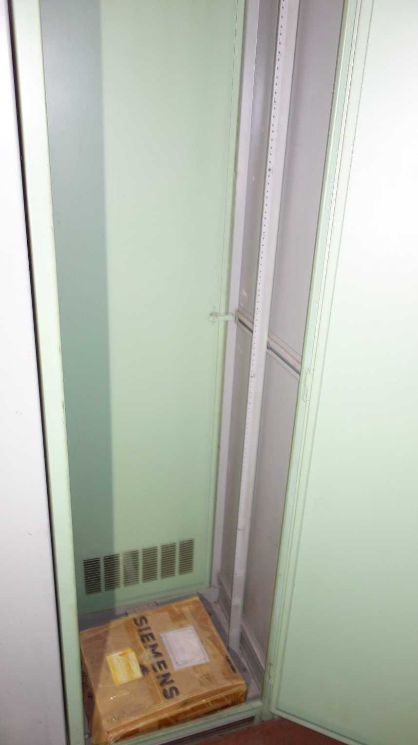 3X VERTICAL SECTIONS SIEMENS OSCILLOSTORE CONTROL CABINET (DELAYED REMOVAL) - AUTOMATION & CONTROLS
