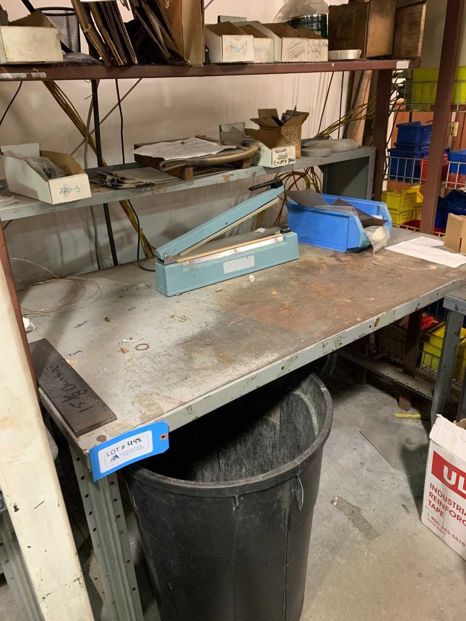 Metal Work Bench - PLANT & FACILITY