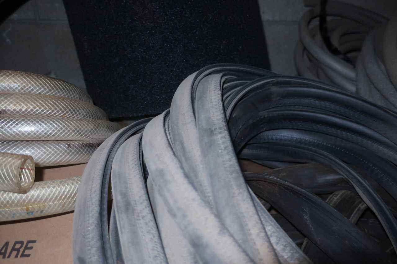 LOT OF ASSORTED TUBING, SEALS, TAPE - OIL SEAL