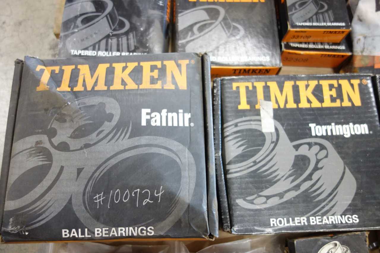 1 PALLET OF TIMKEN BEARINGS - BEARINGS