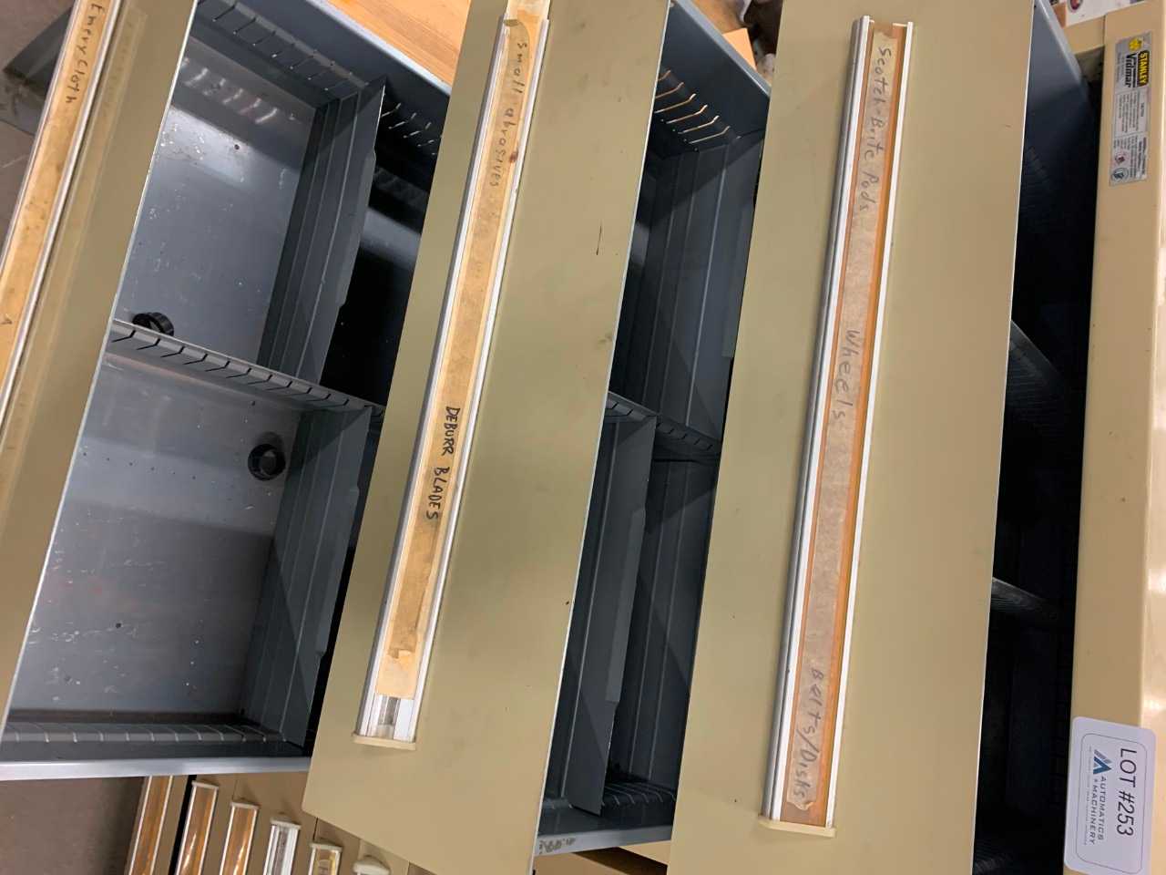 5 Drawer Stanley Vidmar Organizer - TOOL STORAGE