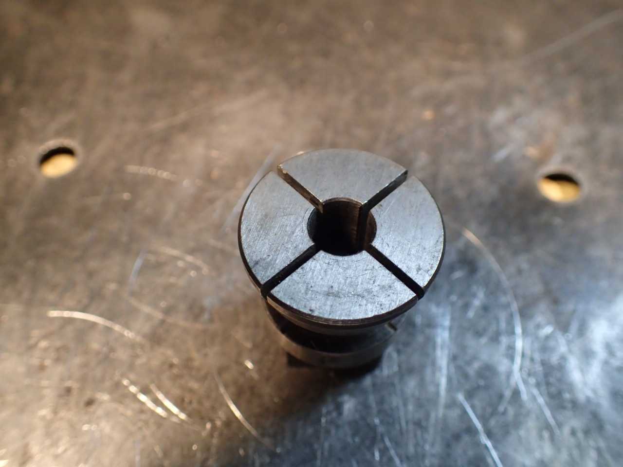 Ziegler 3LX-312C Square Drive Tap Collet: 1/8" ssP FL Tool 3-TC-312 TA3-312C LX2 - HOLEMAKING TOOLS