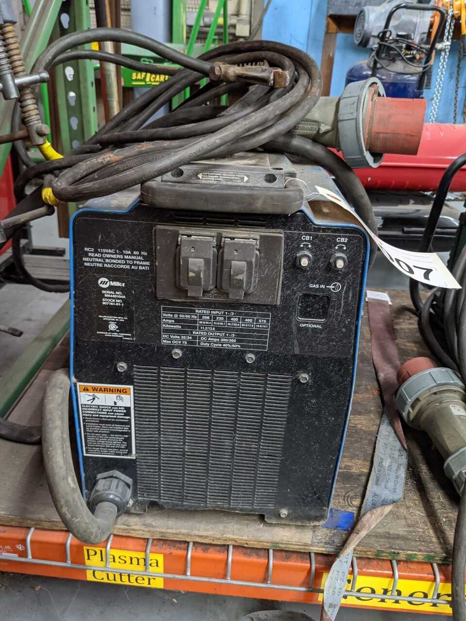 Miller XMT 350 CC/CV Multiprocess Autoline Welder - WELDING EQUIPMENT