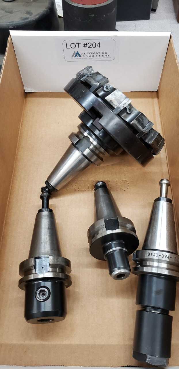 BT 40 Toolholders - MACHINING ACCESSORIES & TOOLING