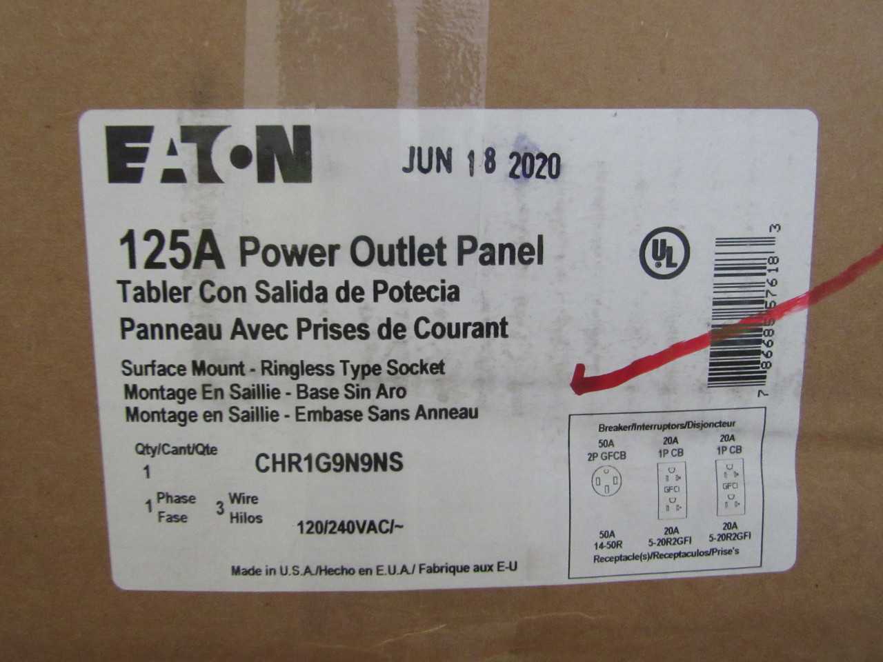 Quantity of 2x CHR1G9N9NS Electrical Enclosures - ELECTRICAL ENCLOSURES Quantity of 2x CHR1G9N9NS Electrical Enclosures - ELECTRICAL ENCLOSURES