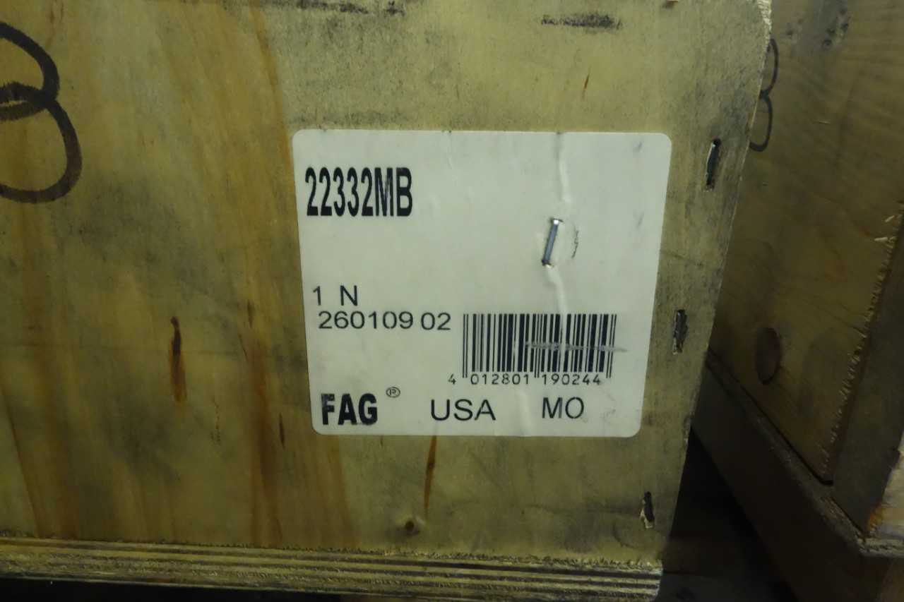 LOT OF 2 FAG 22332 MB ROLLER BEARINGS - BEARINGS