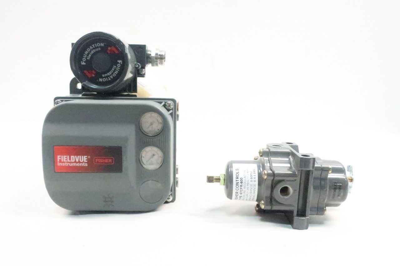 FISHER DVC6010F 30V-DC ELECTRO-PNEUMATIC VALVE POSITIONER - VALVES
