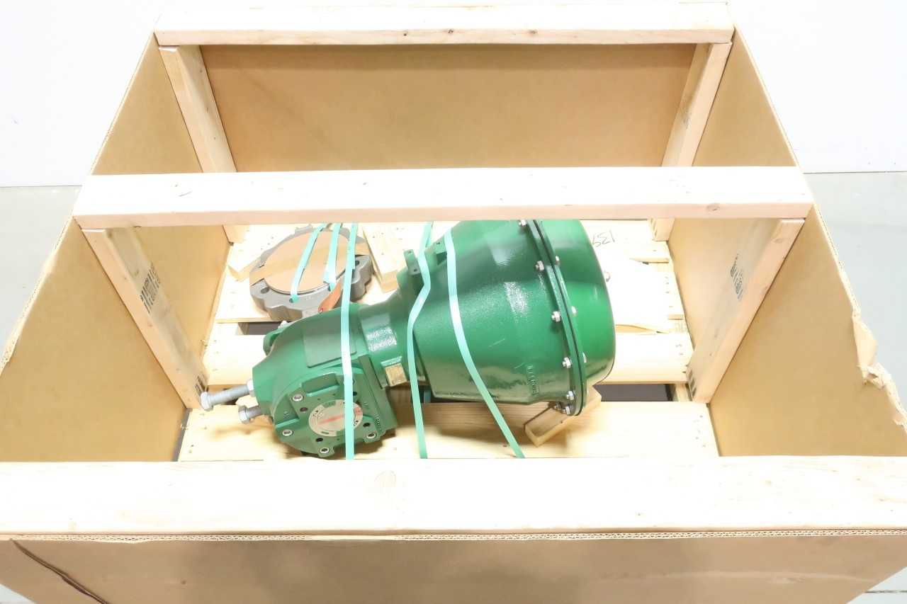 FISHER 8580 PNEUMATIC 2052-3 150 STAINLESS WAFER 6IN CONTROL VALVE - CONTROL VALVE
