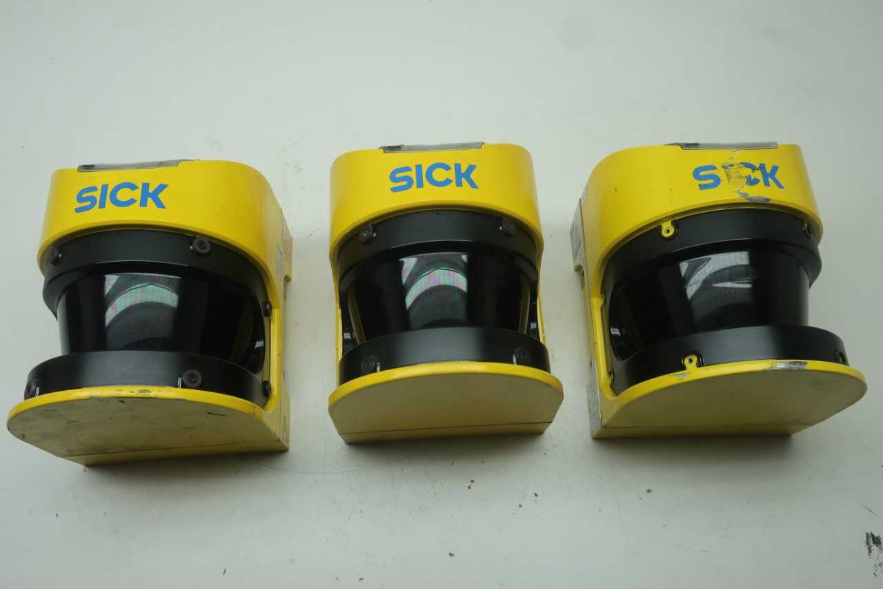 LOT OF 3 SICK S30A-6011DA SAFETY LASER SCANNERS - SAFETY EQUIPMENT