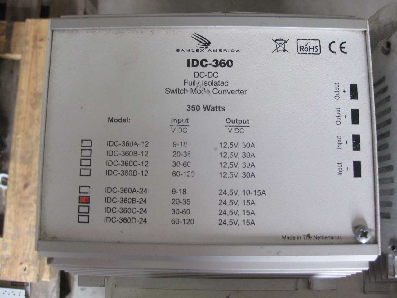 AC CONVERTERS ( QTY 9 ) - CONVERTERS