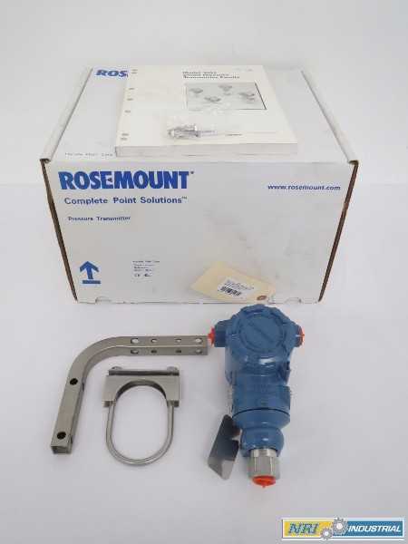 NEW ROSEMOUNT 3051TG1A2B21AB4 PRESSURE TRANSMITTER - MISCELLANEOUS