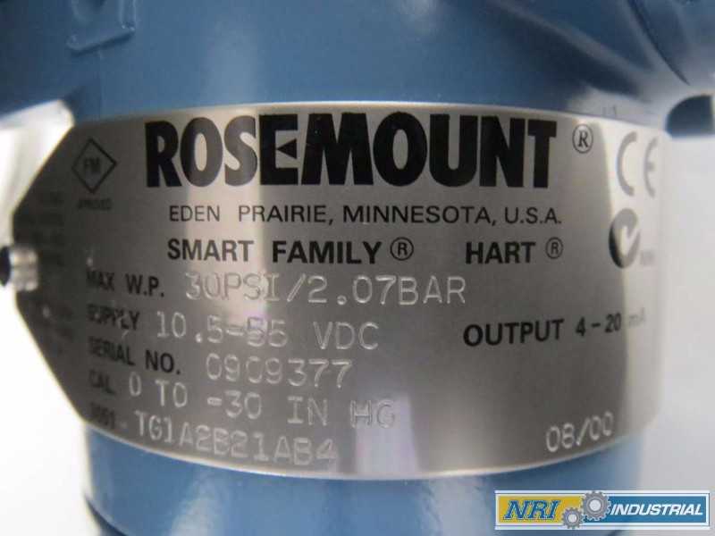 NEW ROSEMOUNT 3051TG1A2B21AB4 PRESSURE TRANSMITTER - MISCELLANEOUS