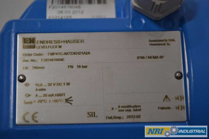 NEW ENDRESS HAUSER FMP41C-AKTDKH21A2A LEVELFLEX LEVEL TRANSMITTER - MISCELLANEOUS