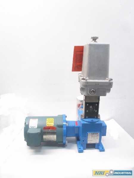 NEW LEWA EK1 STAINLESS PROCESS METERING PUMP - MISCELLANEOUS