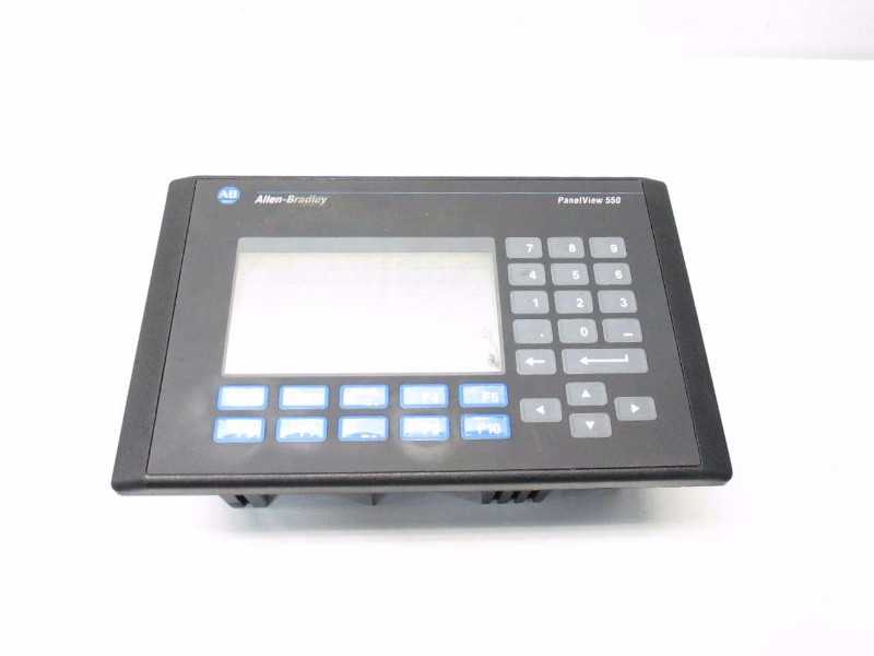 ALLEN BRADLEY 2711-B5A8X PANELVIEW 550 OPERATOR INTERFACE PANEL - MISCELLANEOUS