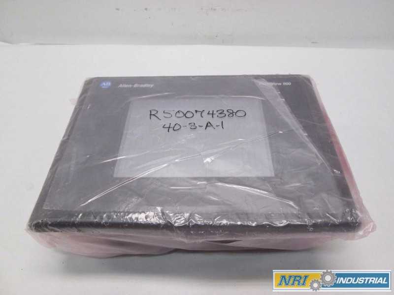 ALLEN BRADLEY 2711-T9C9 PANELVIEW 900 OPERATOR INTERFACE PANEL - MISCELLANEOUS