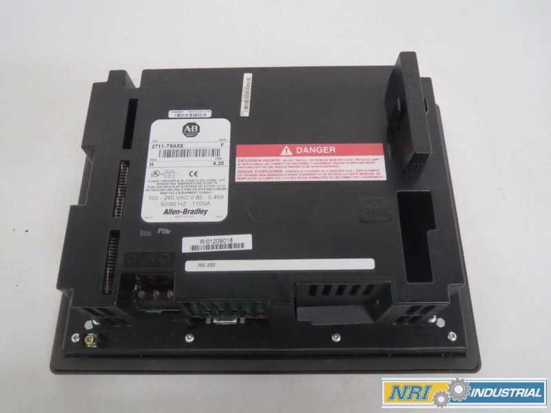 ALLEN BRADLEY 2711-T9A5X PANELVIEW 900 OPERATOR INTERFACE PANEL - MISCELLANEOUS