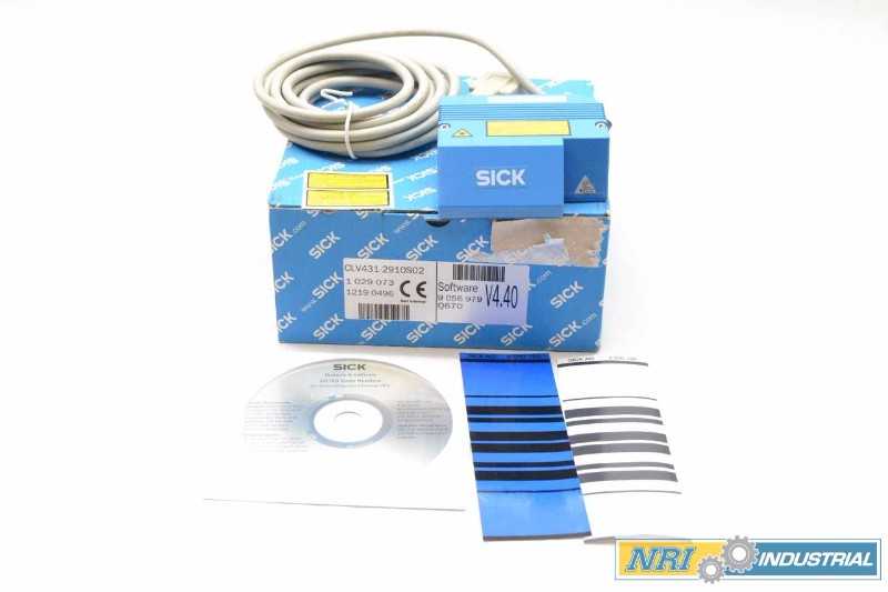 NEW SICK CLV431-2910S02 BAR CODE SCANNER - MISCELLANEOUS