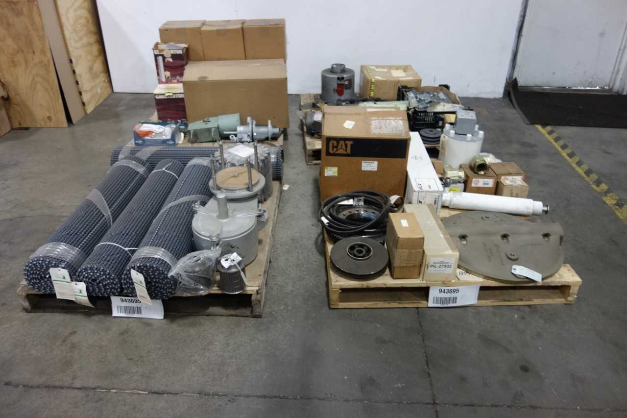 4 PALLETS OF ASSORTED MRO - INDUSTRIAL PARTS