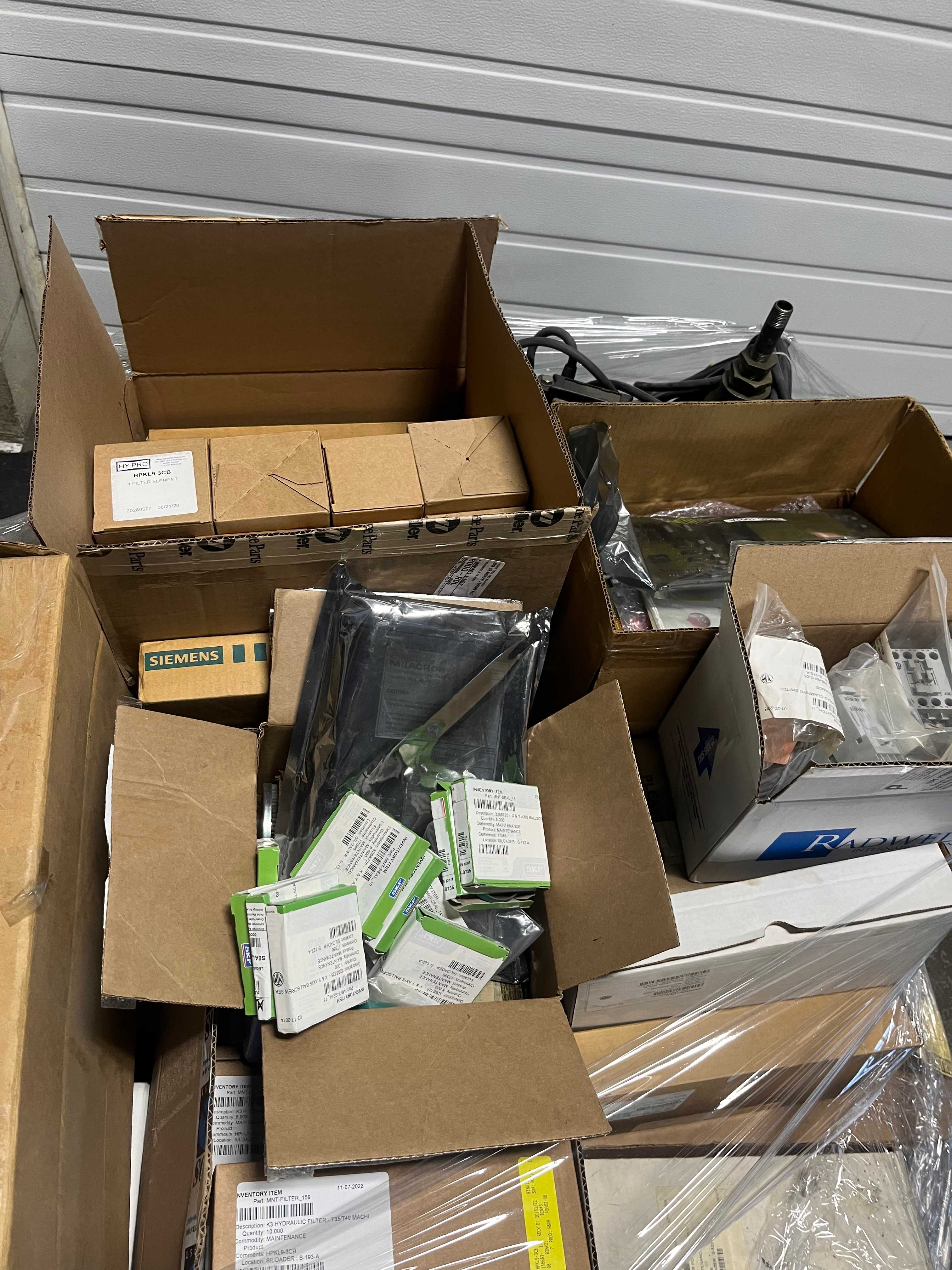 Bulk Lot of Spare Parts - INDUSTRIAL PARTS