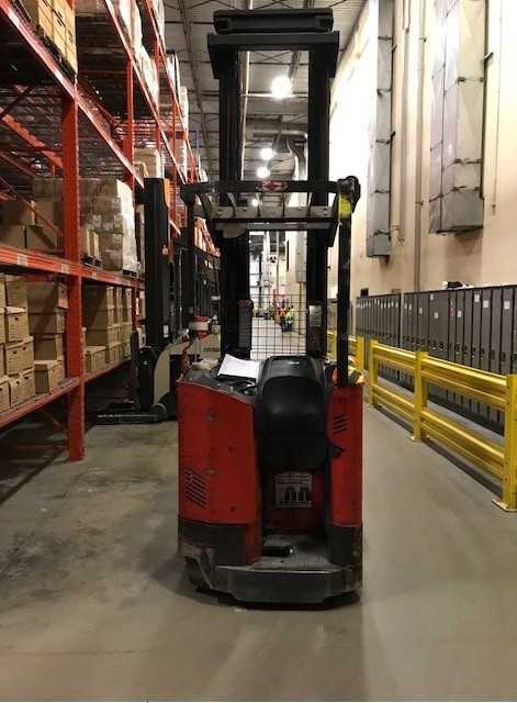 2006 RAYMOND 7400-R45TT reach truck, Calgary, AB Canada - REACH TRUCKS