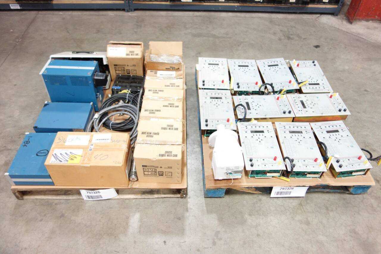 2 PALLETS OF ASSORTED ELECTRICAL - ELECTRICAL COMPONENTS