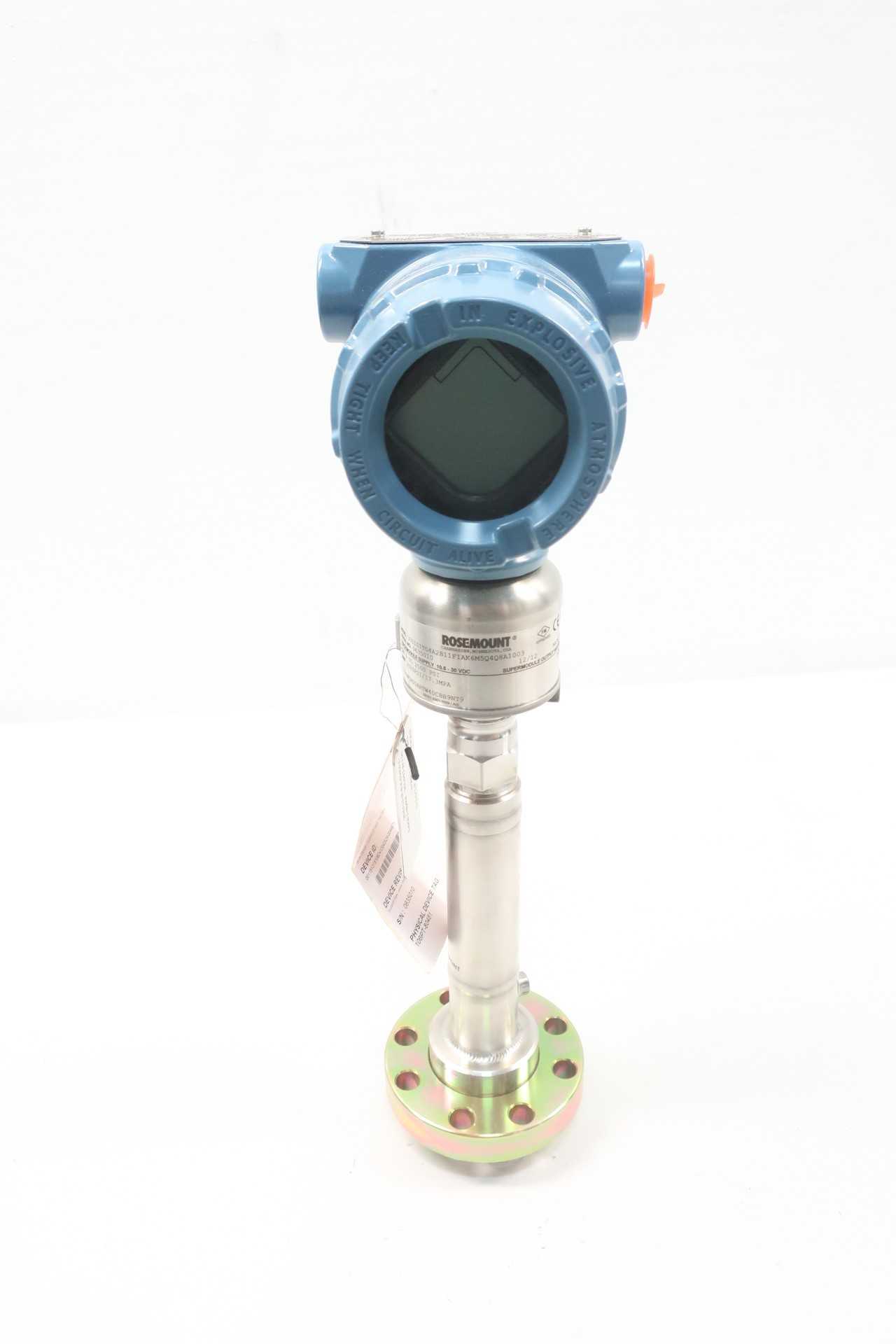 ROSEMOUNT 3051S1TG4A2B11F1AK6M5Q4Q8A1003 GAGE PRESSURE TRANSMITTER 0-2500PSI - INSTRUMENTATION