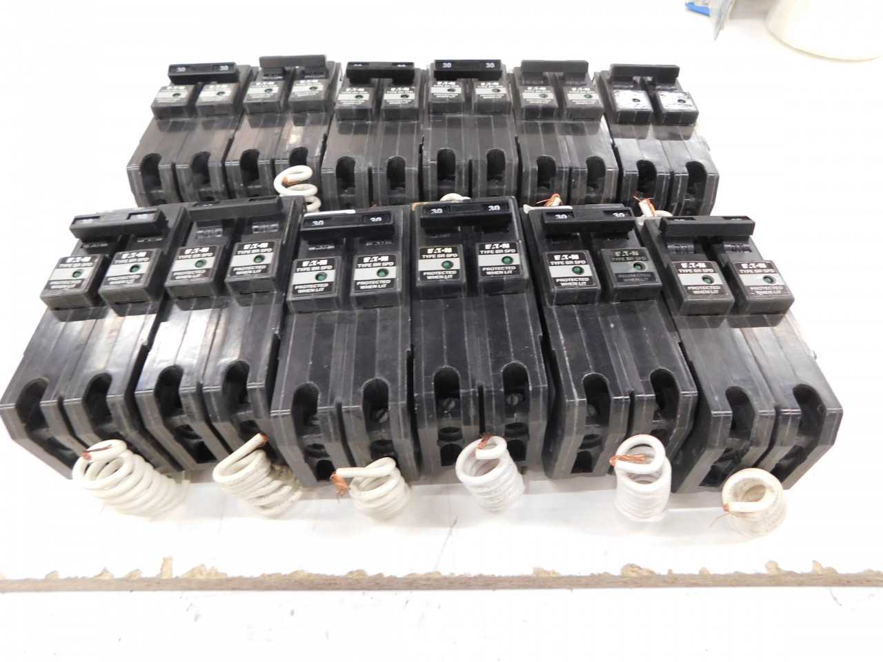 Lot of Quantity 12x BR230SUR MCB/Residential Circuit Breaker - CIRCUIT BREAKERS