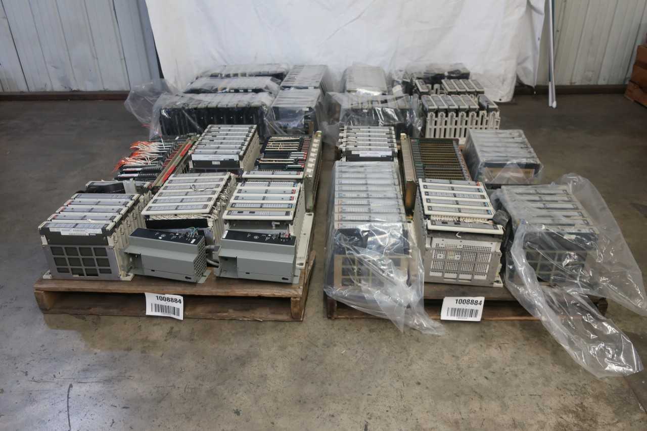 4 PALLETS OF ASSORTED MODULES, CHASSIS, AND POWER SUPPLIES - AUTOMATION & CONTROLS