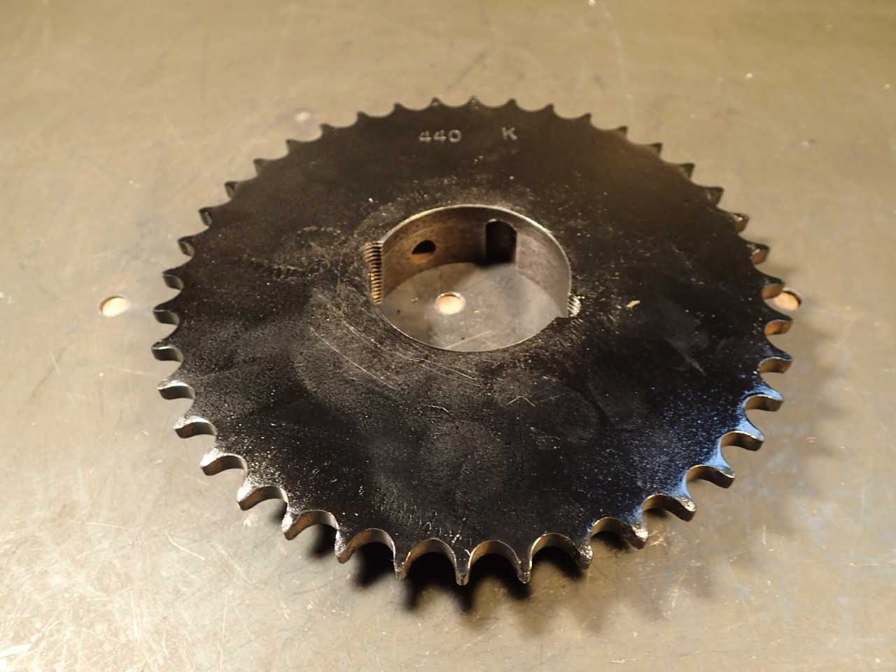 Dodge TLB-440 #40 Steel Chain Sprocket 40-Tooth Taper-Lock 1610 Bushing Bore NOS - SPROCKET