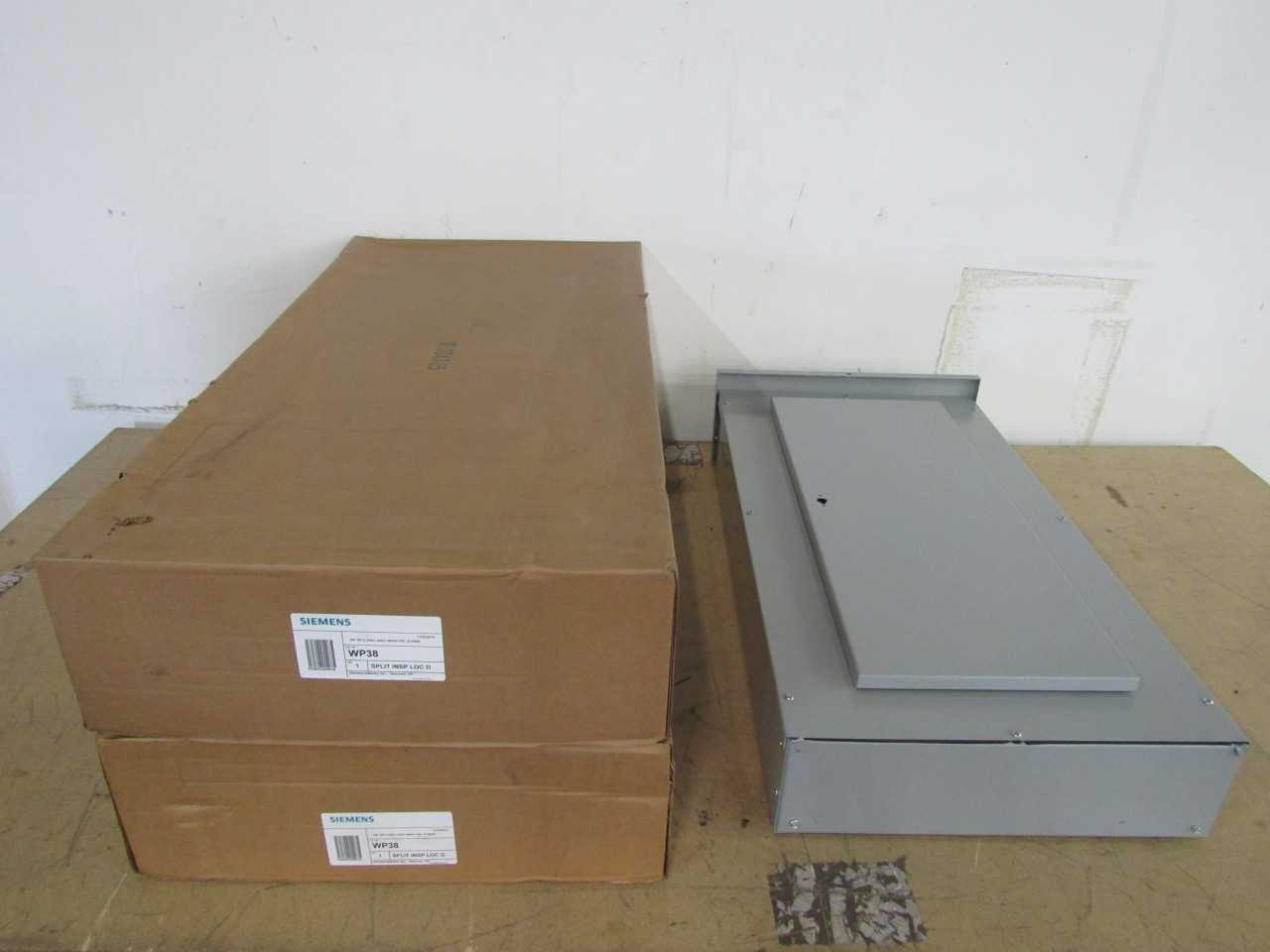 Lot of Quantity 2x WP38 NEMA 3R Enclosures - ELECTRICAL ENCLOSURES