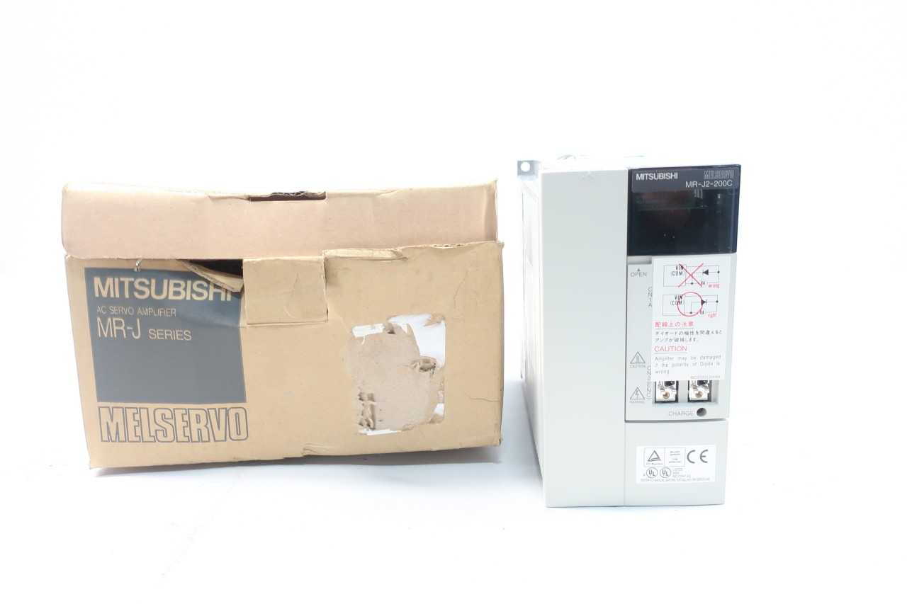 MITSUBISHI MR-J2-200C SERVO AMPLIFIER 170V-AC 3PH 2KW 200-230V-AC - SERVO MITSUBISHI MR-J2-200C SERVO AMPLIFIER 170V-AC 3PH 2KW 200-230V-AC - SERVO